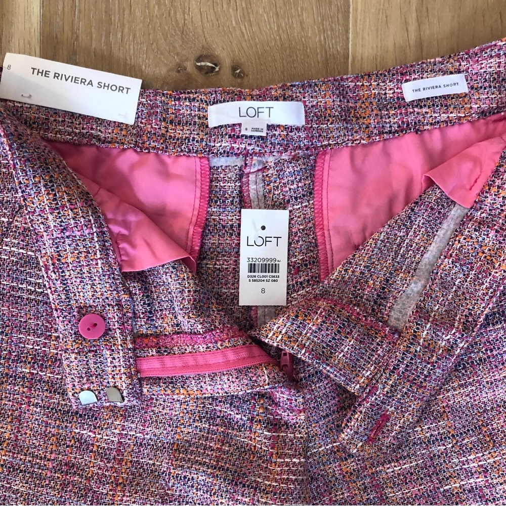 Loft Riviera Woven Shorts NWT - Picture 4 of 4